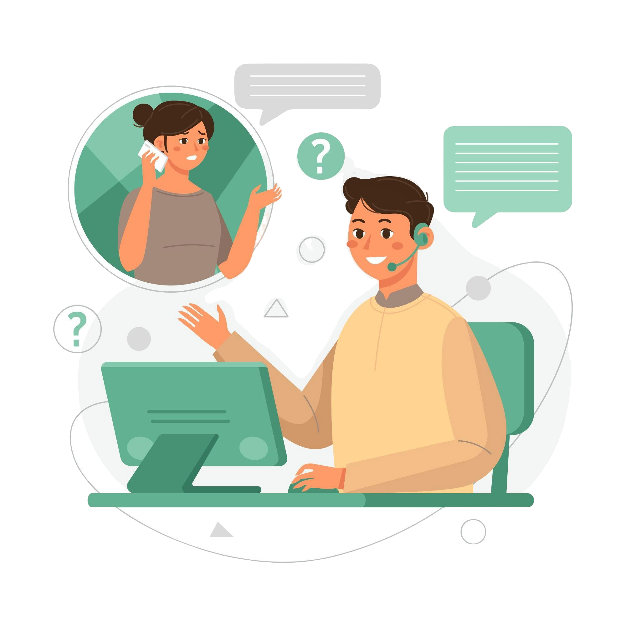 Contact Illustration